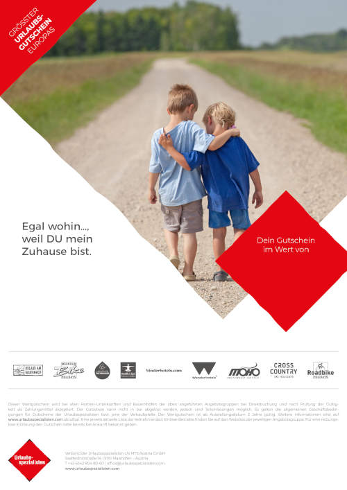 Wertgutschein der Urlaubsspezialisten
